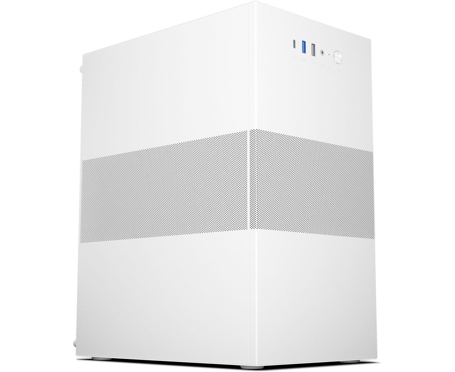 Корпус ACD Coffer 109 W (MO-SI100 W-00) m ATX, Type-C + USB3.0 + USB ports + HD audio combo, Mesh, White