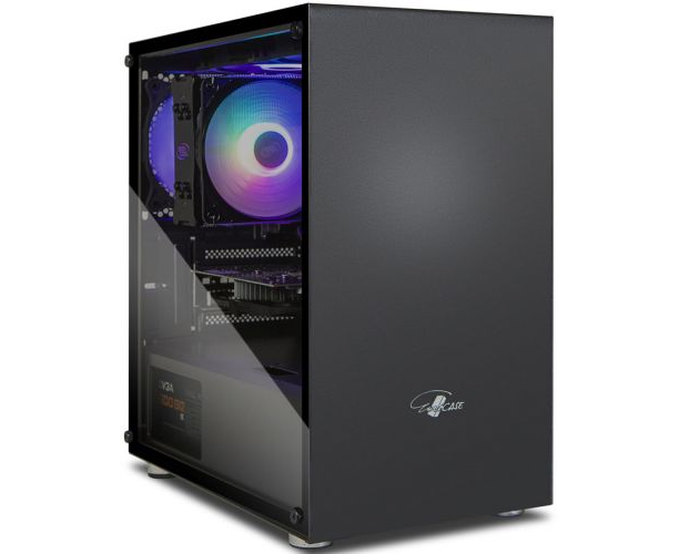 Корпус Eurocase M10 Grey, m ATX