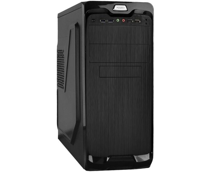 Корпус Exegate UN-604-UNS450 EX299339 RUS Miditower (ATX, БП UNS450 с вент. 12см, 2*USB+2*USB3.0, аудио, черный)