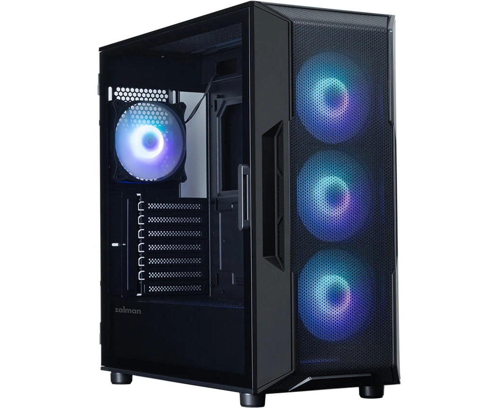 Корпус ZALMAN I3 Neo ARGB V2 black Midi Tower (ATX, без БП, 2x USB3.0, 4x120mm ARGB)