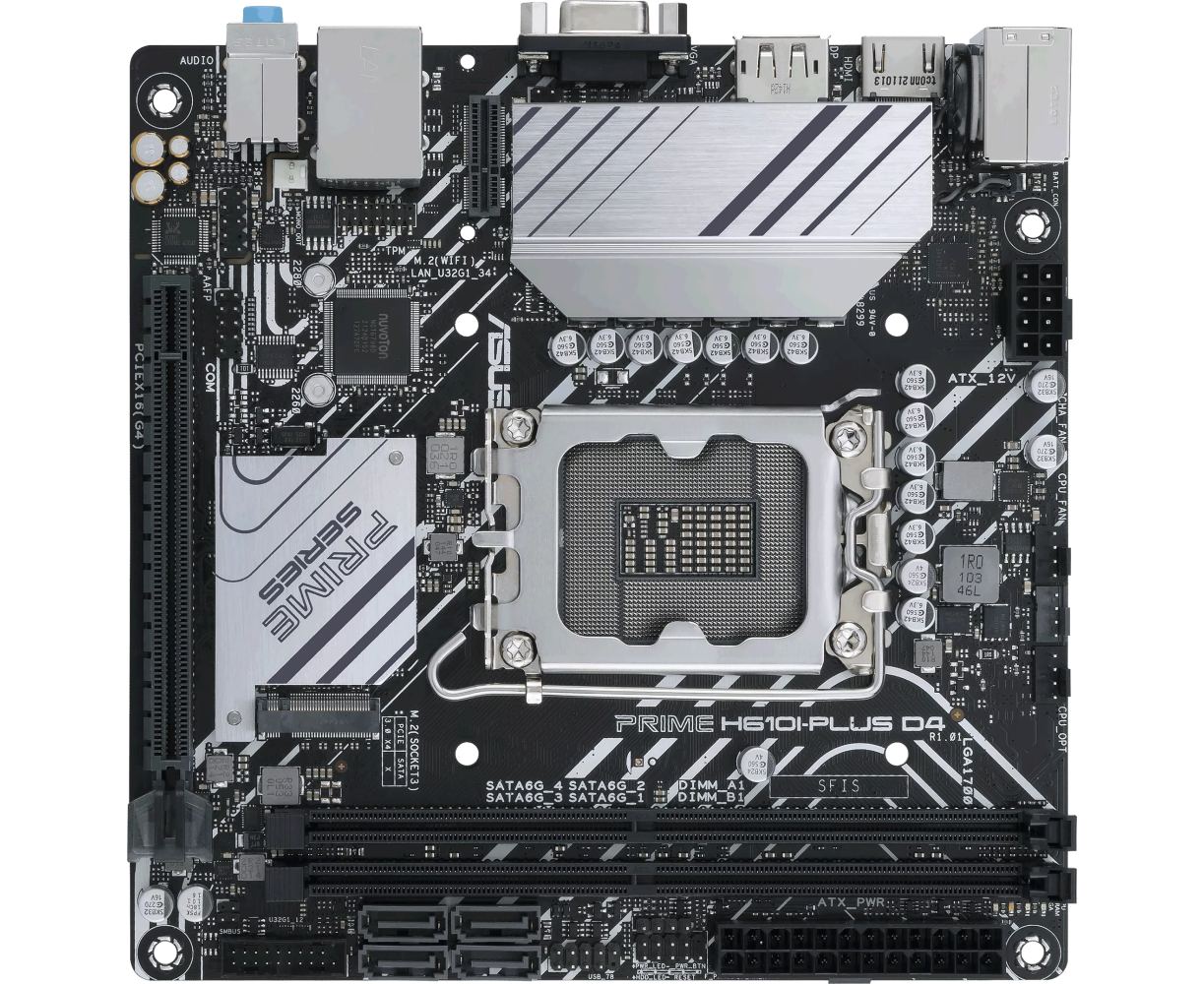 Материнская плата Asus PRIME H610 I-Plus D4-CSM