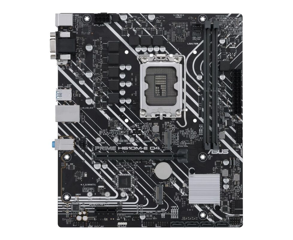 Материнская плата ASUS Prime H610 M-E D4-CSM 90 MB19 N0-M0 EAYC