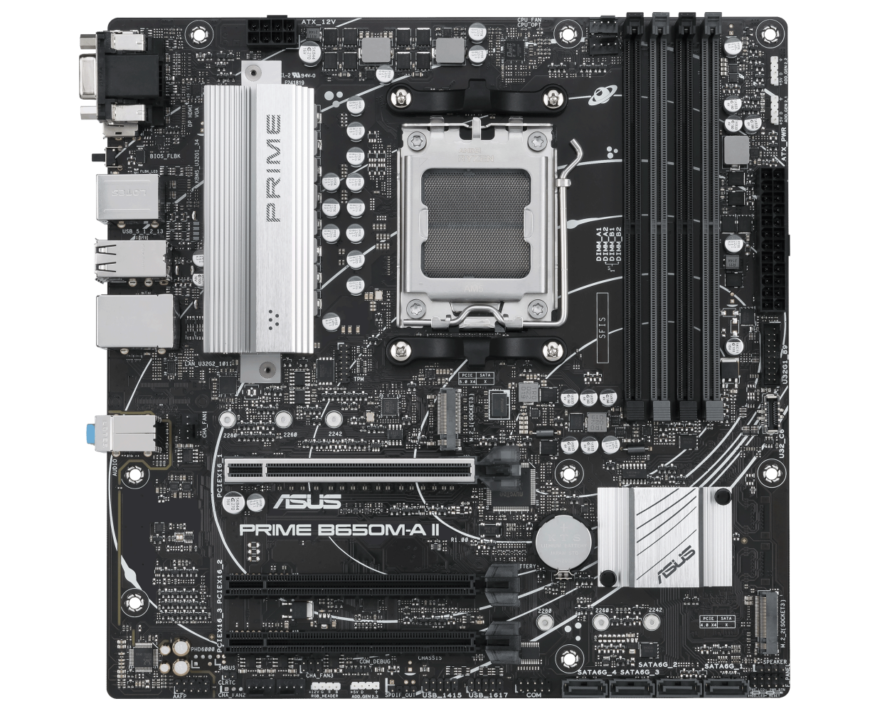 Материнская плата ASUS Prime B650 M-A II-CSM (90 MB1 EH0-M0 EAYC)