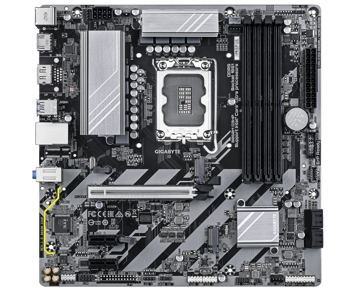 Материнская плата Gigabyte B860 M D3 HP