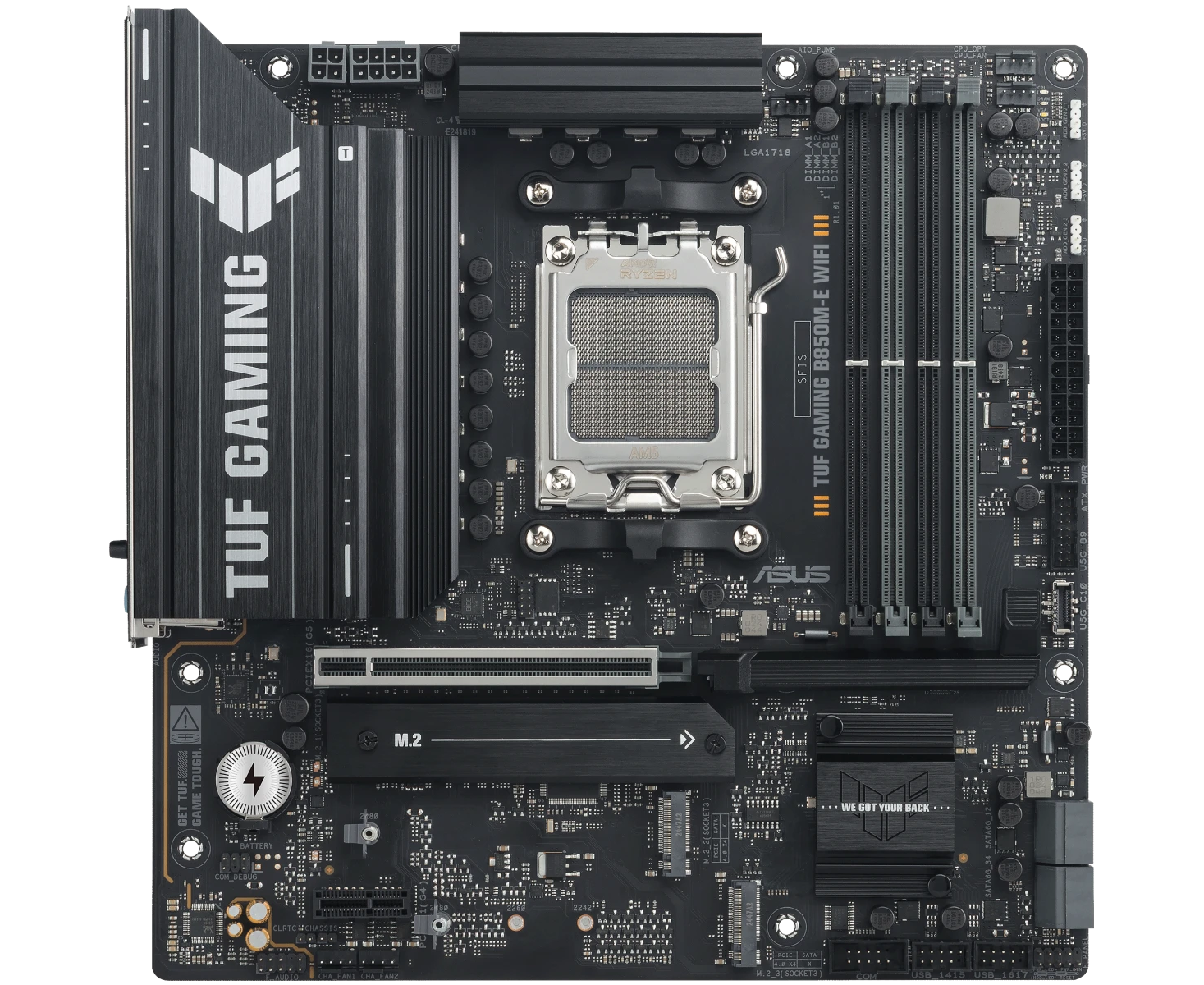 Материнская плата ASUS Tuf Gaming B850 M-E Wifi (90 MB1 LS0-M0 EAY0)