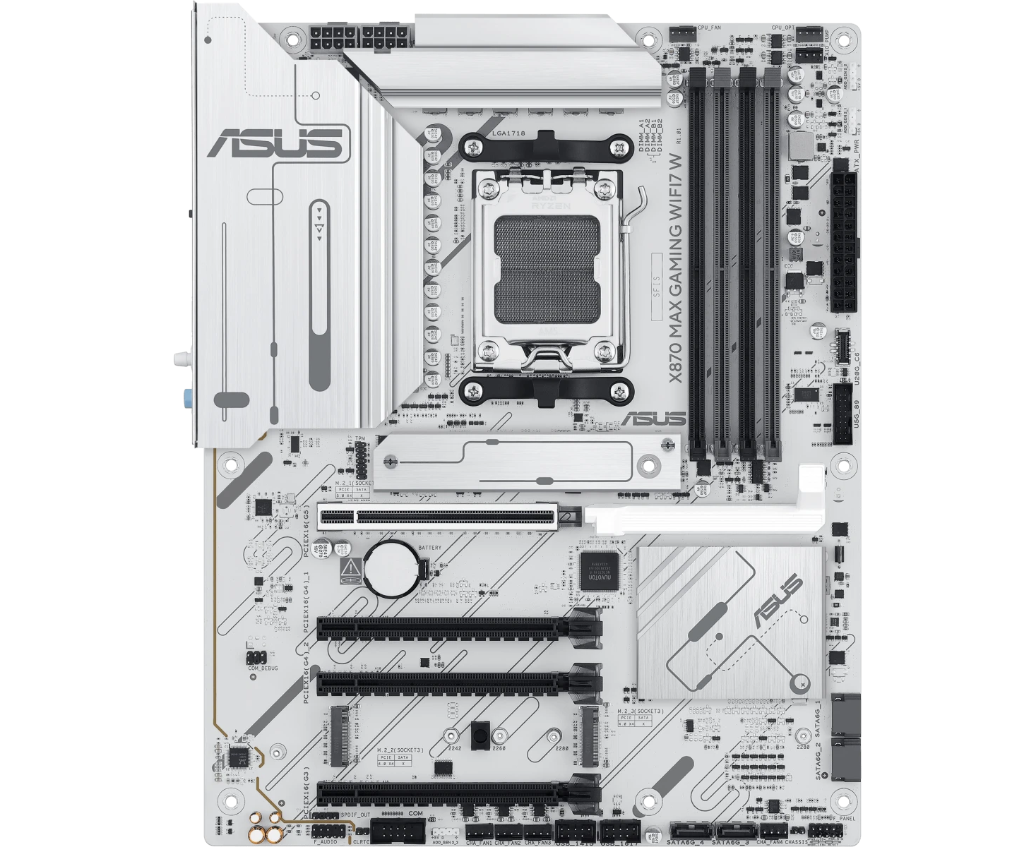 Материнская плата ASUS X870 Max Gaming Wifi7 W (90 MB1 LZ0-M0 EAY0)