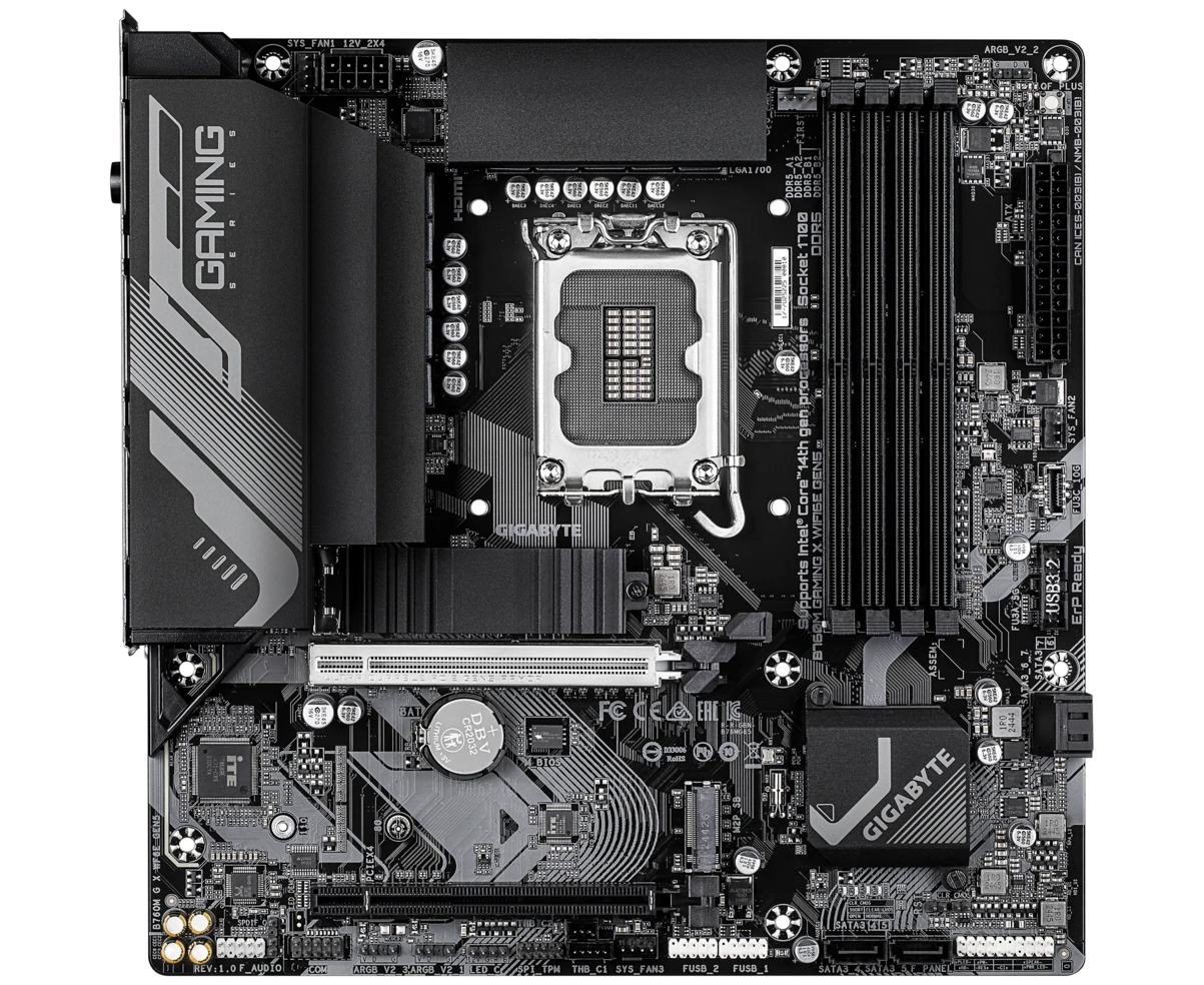 Материнская плата GIGABYTE B760 M Gaming X Wifi6 E GEN5