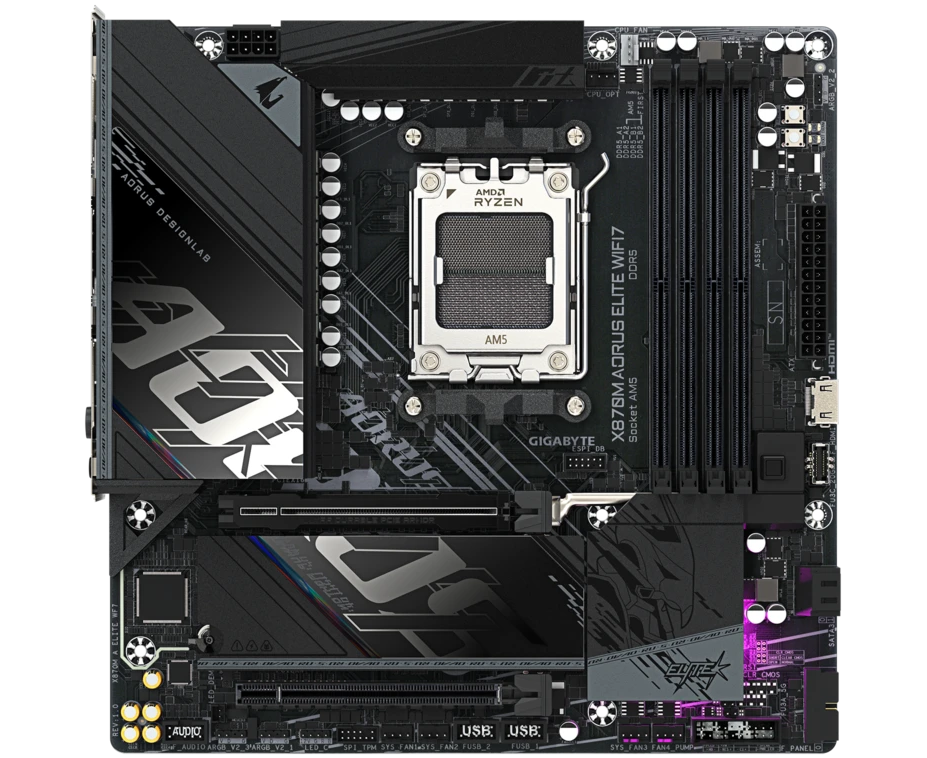 Материнская плата Gigabyte X870 M Aorus Elite Wifi7