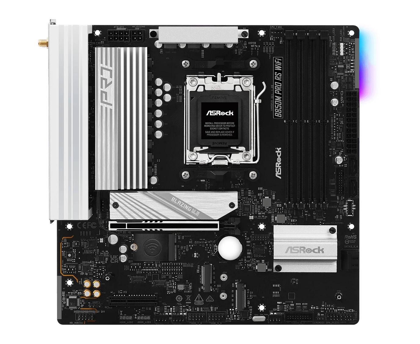 Материнская плата ASROCK B850 M Pro RS Wifi