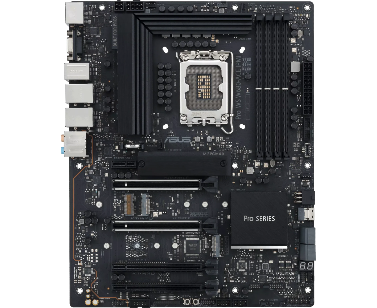 Материнская плата ASUS Pro WS W680-ACE IPMI