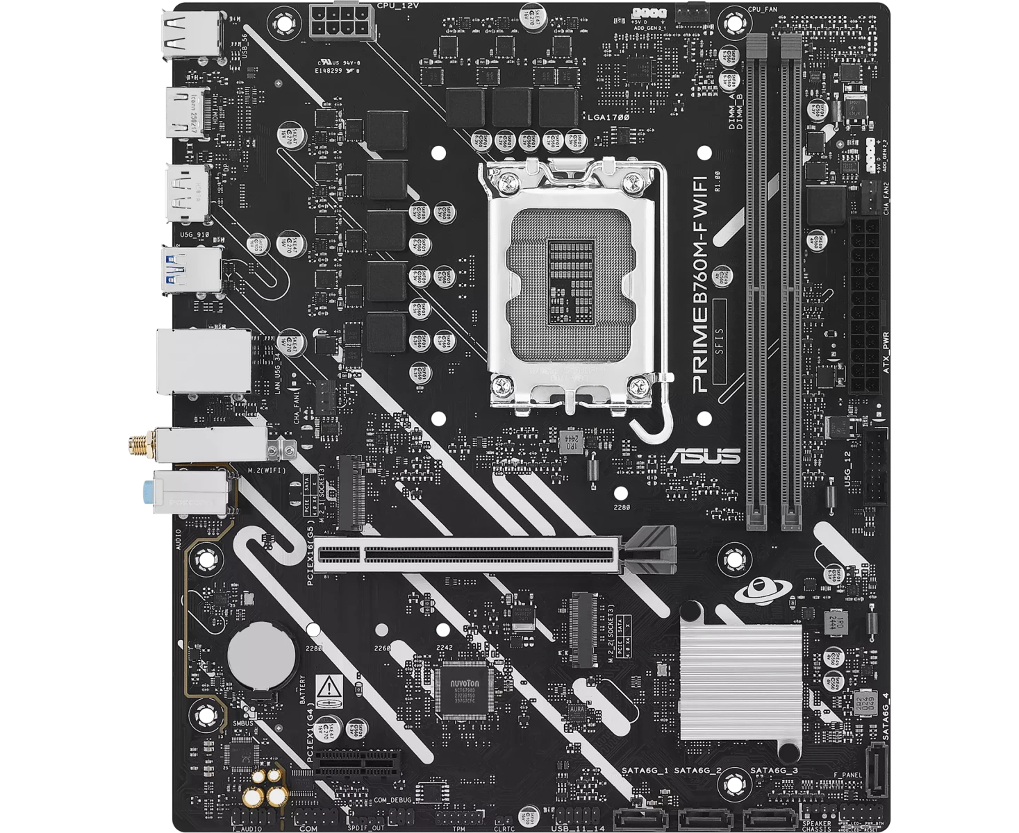 Материнская плата ASUS Prime B760 M-F Wifi