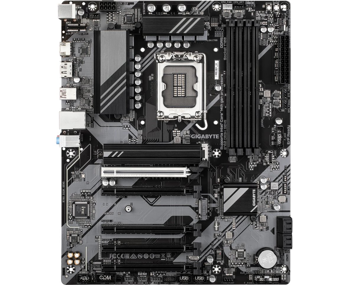 Материнская плата Gigabyte B760 DS3 H Gen5, RTL