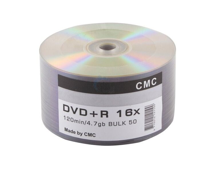 DVD+R 4,7 GB 16x Bulk/50 (CMC)