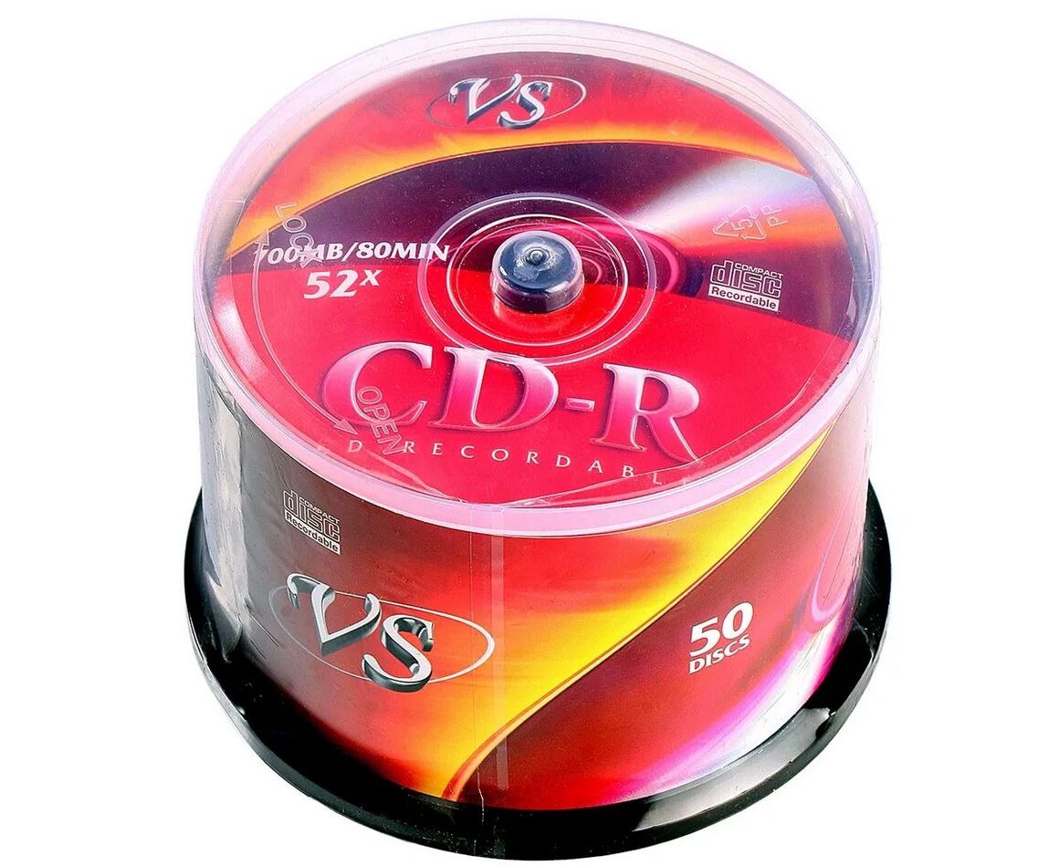 VS CD-R 80 52x CB/50