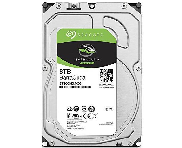 HHD Seagate Original Sata3 6 Tb ST6000 DM003 Barracuda (5400rpm) 256 Mb 3.5"