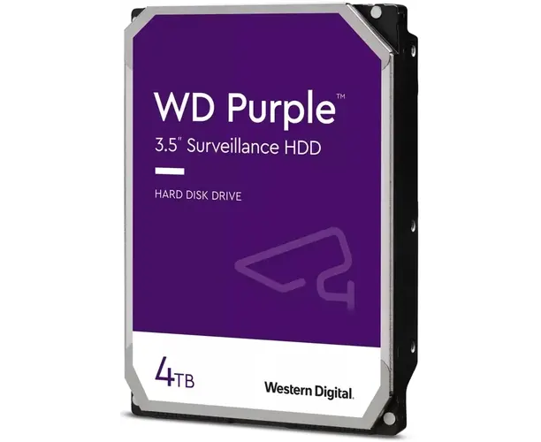HDD WD Purple (WD43 PURZ) 4 TB Serial ATA III, 5400- rpm, 256 Mb, 3.5"