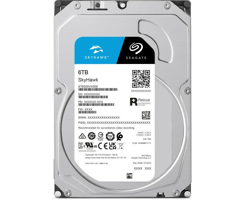 HDD SEAGATE ST6000 VX009 SATA 6 TB 5400 RPM 6 GB/S 256 MB ST6000 VX009
