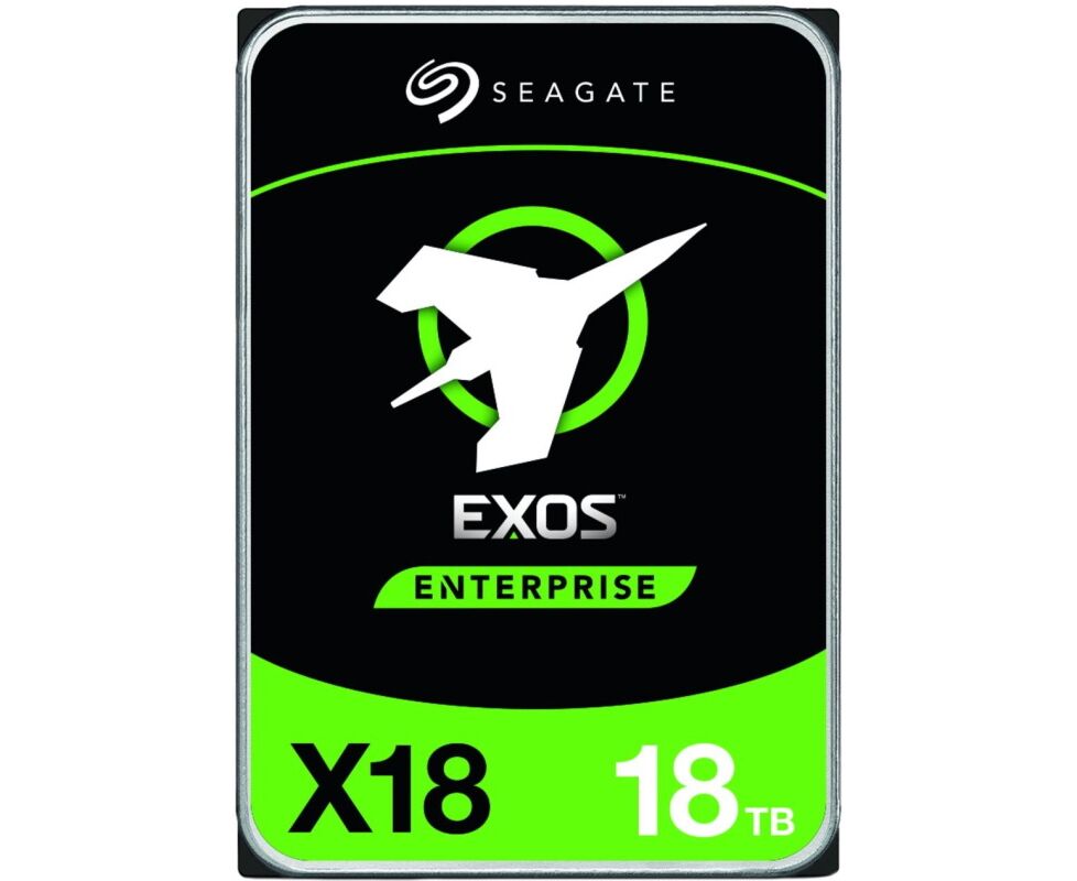 HDD Seagate Original SATA-III 18 Tb ST18000 NM000 J Exos X18 512 E (7200rpm) 256 Mb 3.5"