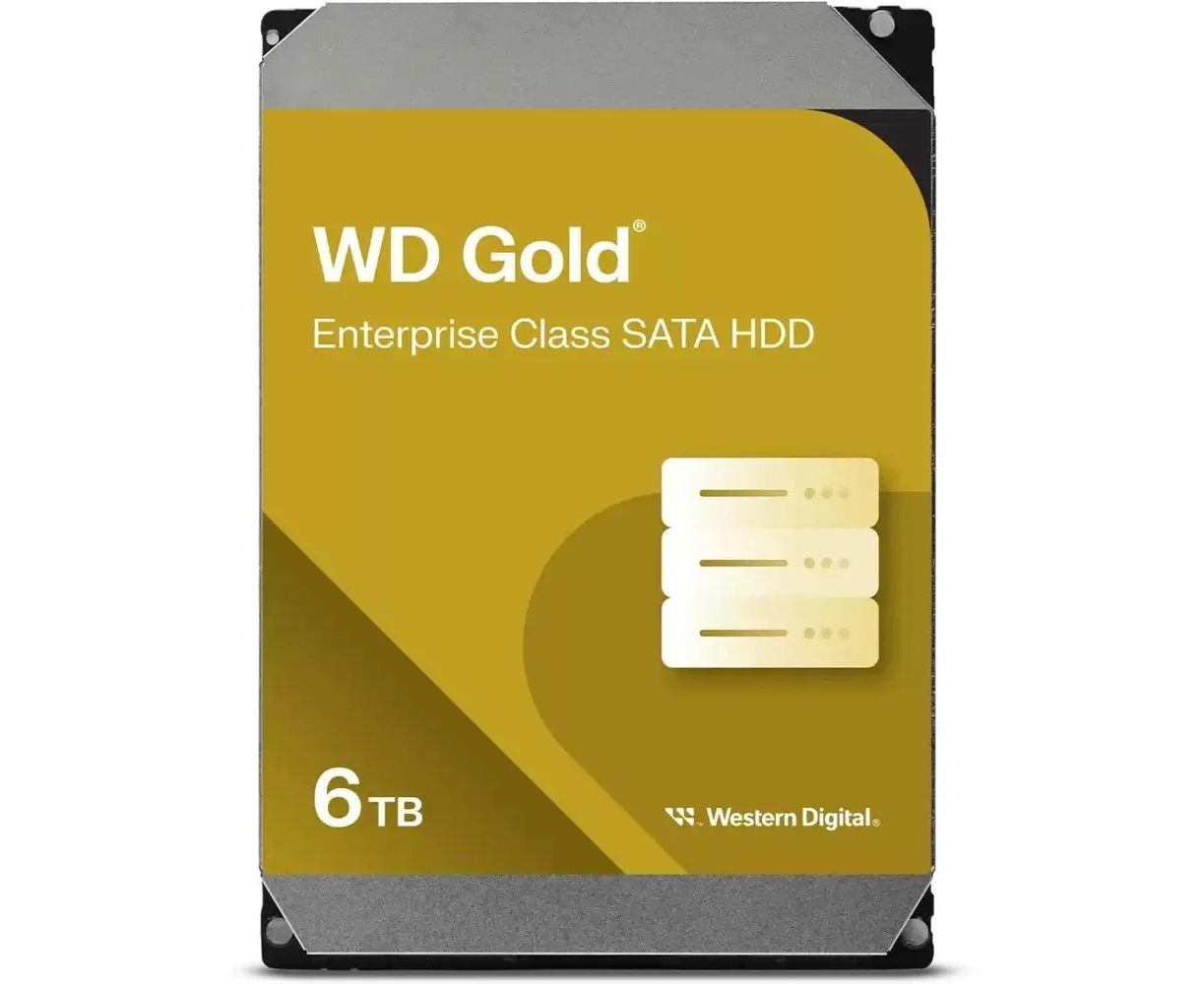 HDD WD Gold WD6004 FRYZ, 6 ТБ, SATA III, 3.5"