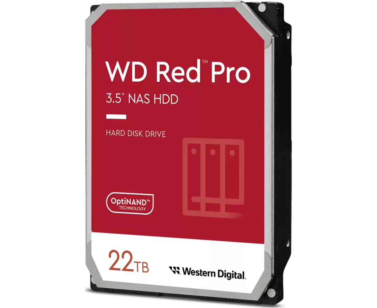 HDD Western Digital WD221 KFGX 22 TB 7200 RPM, SATA 6 Gb/s, CMR, 512 MB Cache, 3.5"
