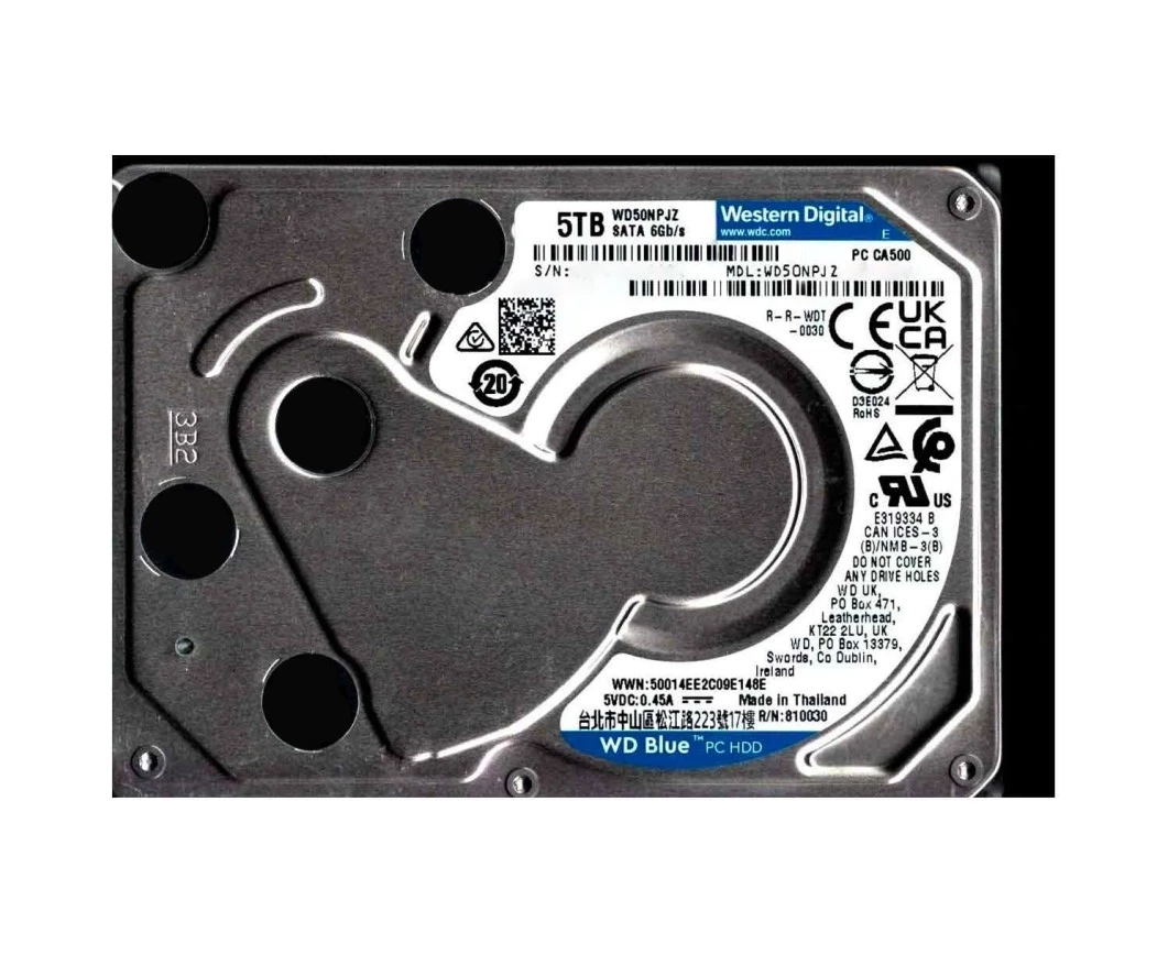 HDD WD WD50 NPJZ SATA3 5 Tb 2.5" Blue 4800 RPM 128 Mb