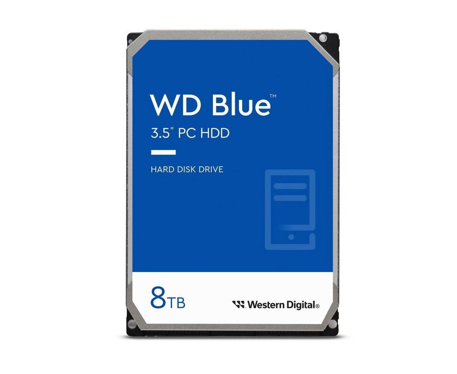 HDD WD Blue WD80 EAAZ SATA-III 8 TB Desktop (5640rpm) 128 Mb 3.5"