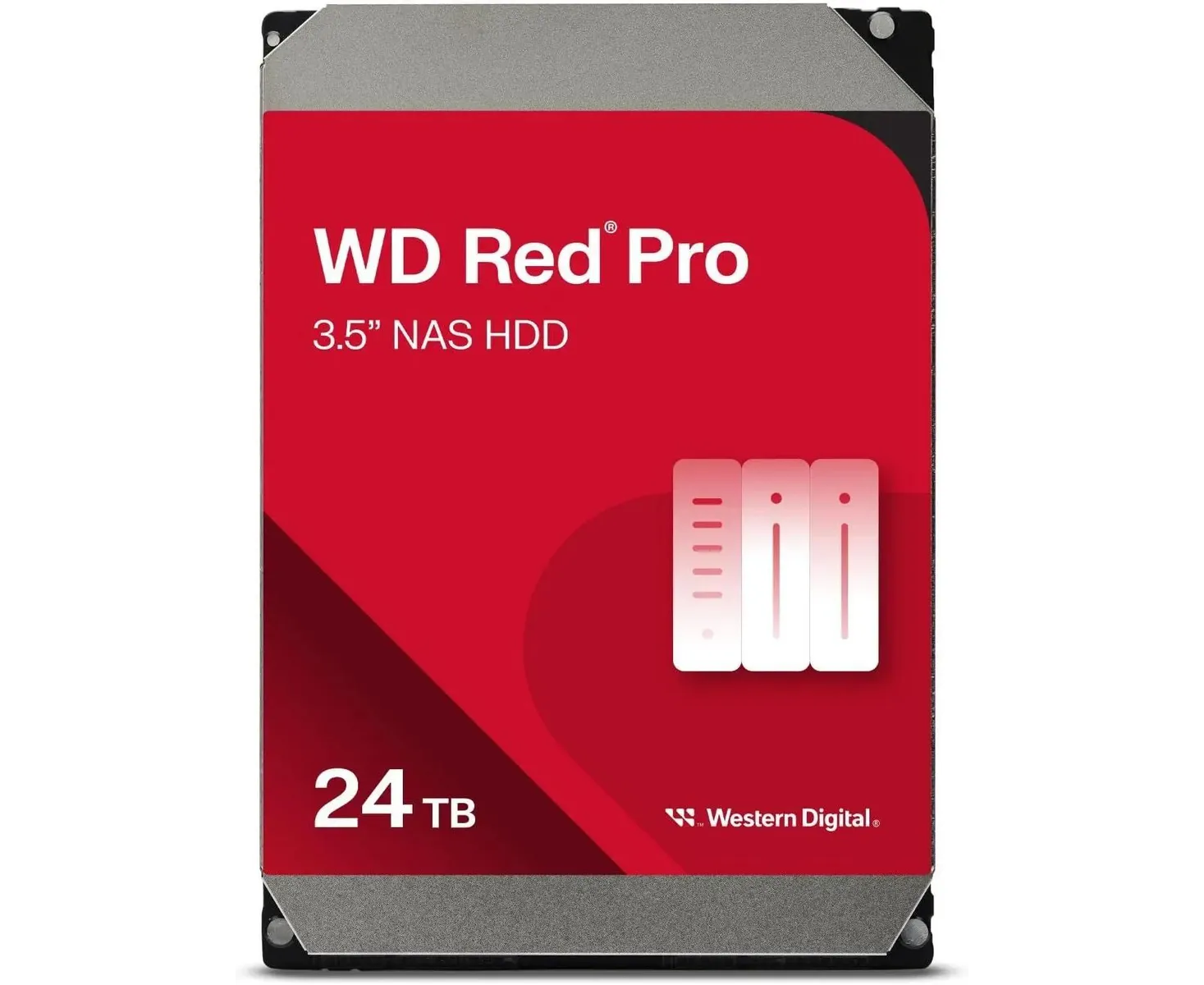 HDD WD Red Pro WD240 KFGX SATA-III 24 TB (7200rpm) 512 Mb 3.5"