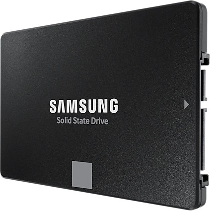 SSD Samsung 870 Evo 500 GB (MZ-77 E500 BW) 2,5" SATA3 (7.0 mm, Samsung MKX, V-NAND 3bit MLC, 512 MB DDR4 Cache, R/W: up to 560/530 MB/s, R/W 4 KB: 98k/88k I