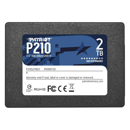 SSD Patriot SATA III 2 Tb P210 S2 TB25 P210 2.5"