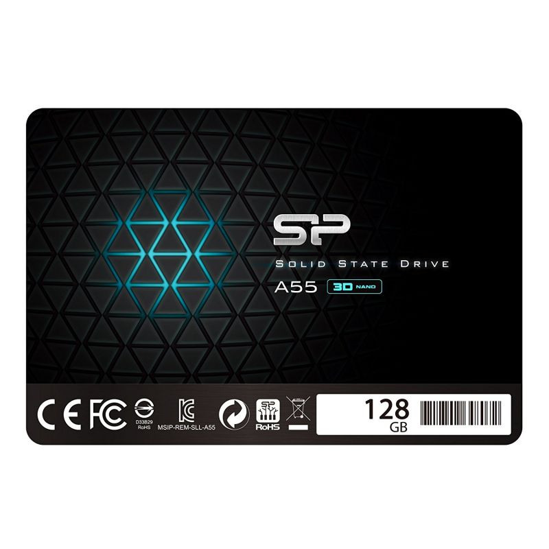 SSD Silicon Power SATA III 128 Gb SP128 GBSS3 A55 S25 Ace A55 2.5"