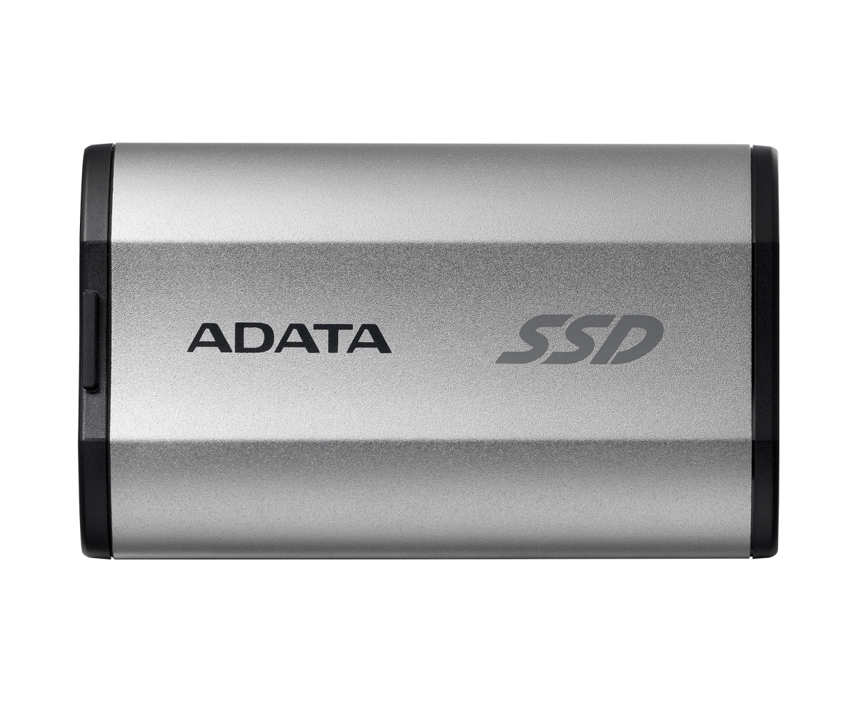SSD A-DATA SD810 1 TB, (SD810-1000 G-CSG) External, USB 3.2 Type-C, R/W -2000/2000 MB/s серый