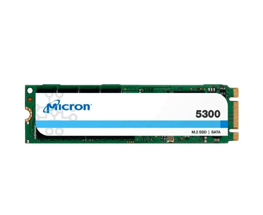 Твердотельный накопитель Micron 5300 PRO 480 GB (MTFDDAV480 TDS-1 AW1 ZABYY), M.2 SATA Non-SED Enterprise Solid State Drive