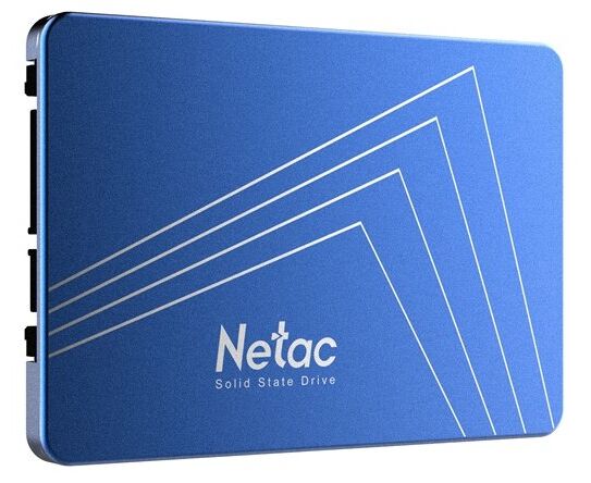 Внутренний SSD Netac 960 GB N535 S, SATA-III, R/W - 560/520 MB/s, 2.5", 3 D NAND