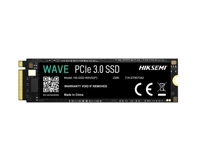 SSD HIKSEMI Wave(P) (HS-SSD-WAVE(P) 512 G) 512 Gb M.2 (PCI-E 3.0 x4, up to 2500/1025 M Bs, 3 D NAND, 120 TBW)
