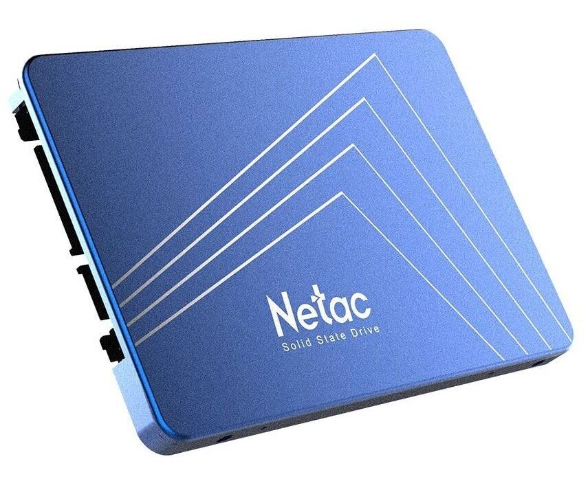 Внутренний SSD Netac 240 GB N535 S, SATA-III, R/W - 540/490 MB/s, 2.5", 3 D NAND