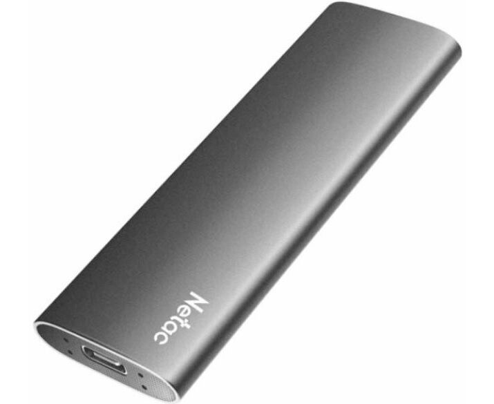 Внешний SSD Netac 2 TB Z USB-C чёрный, USB 3.2, Slim