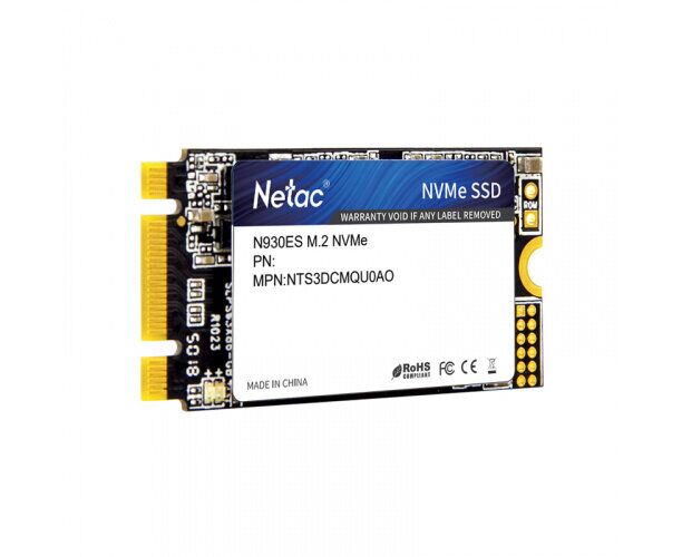 Внутренний SSD Netac 512 GB N930 ES, PC Ie x4, R/W - 1650/1500 MB/s, (M.2), 2280, TLC 3 D NAND