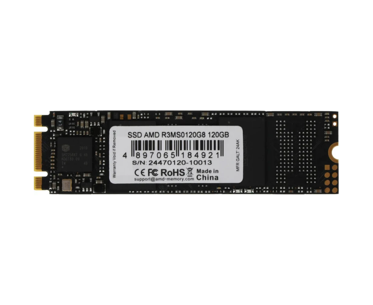 SSD AMD Radeon R3 MS0120 G8 120 GB SATA m SATA