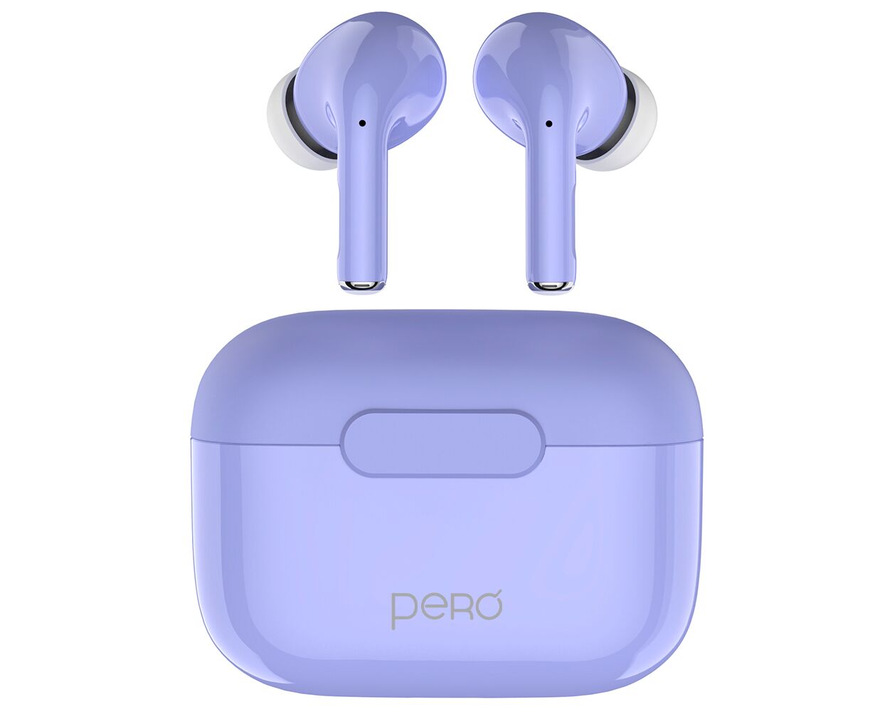 Беспроводные наушники PERO TWS06 COMFORT Purple