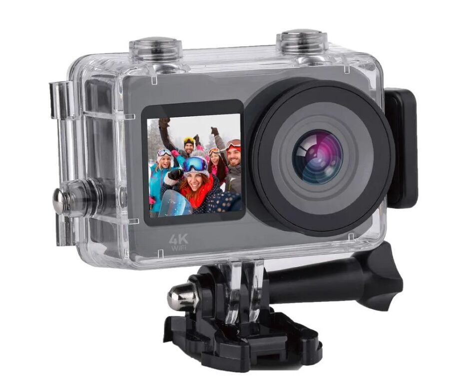 Экшн-камера Digma Di Cam 520 серый