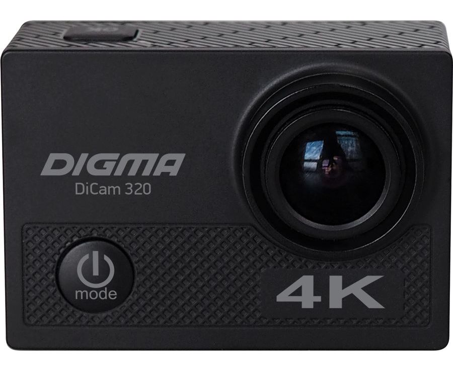 Экшн-камера Digma Di Cam 320 черный