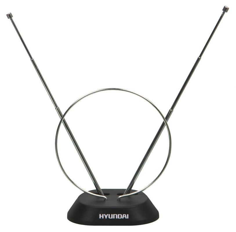 Антенна телевизионная Hyundai H-TAI100 3д Б пассивная черный