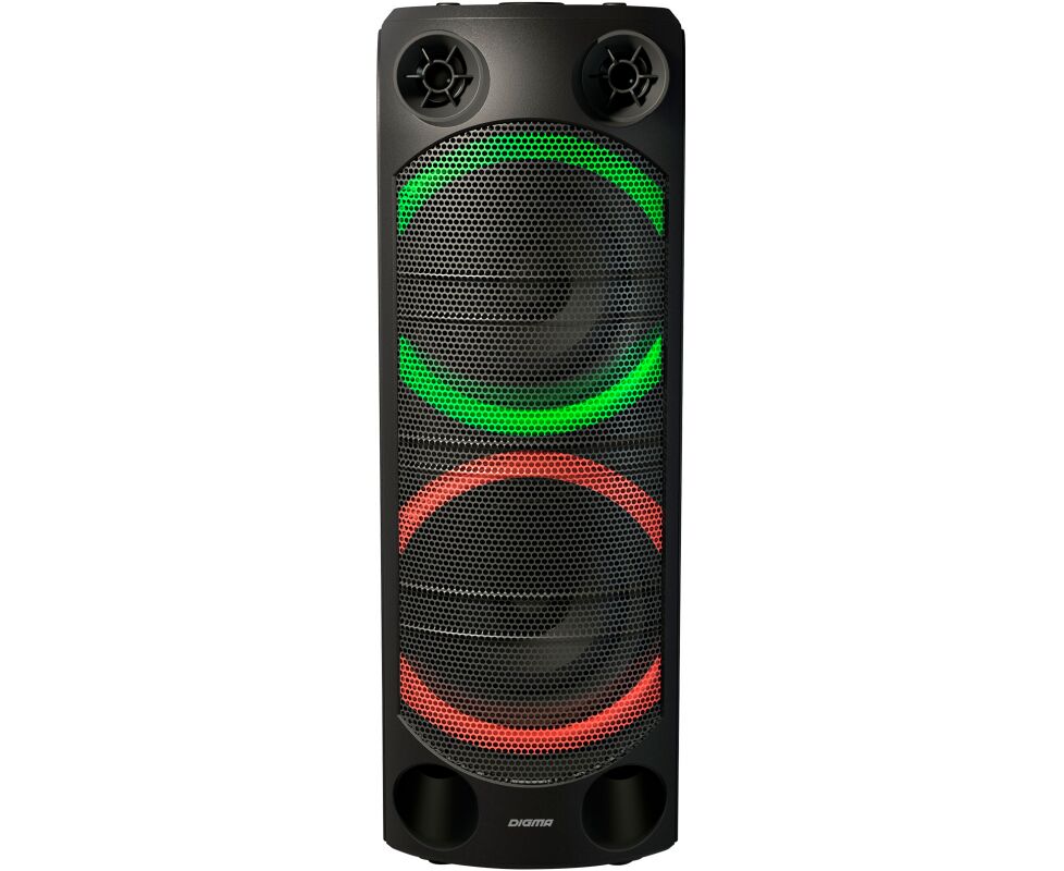 Минисистема Digma D-MC1720 черный