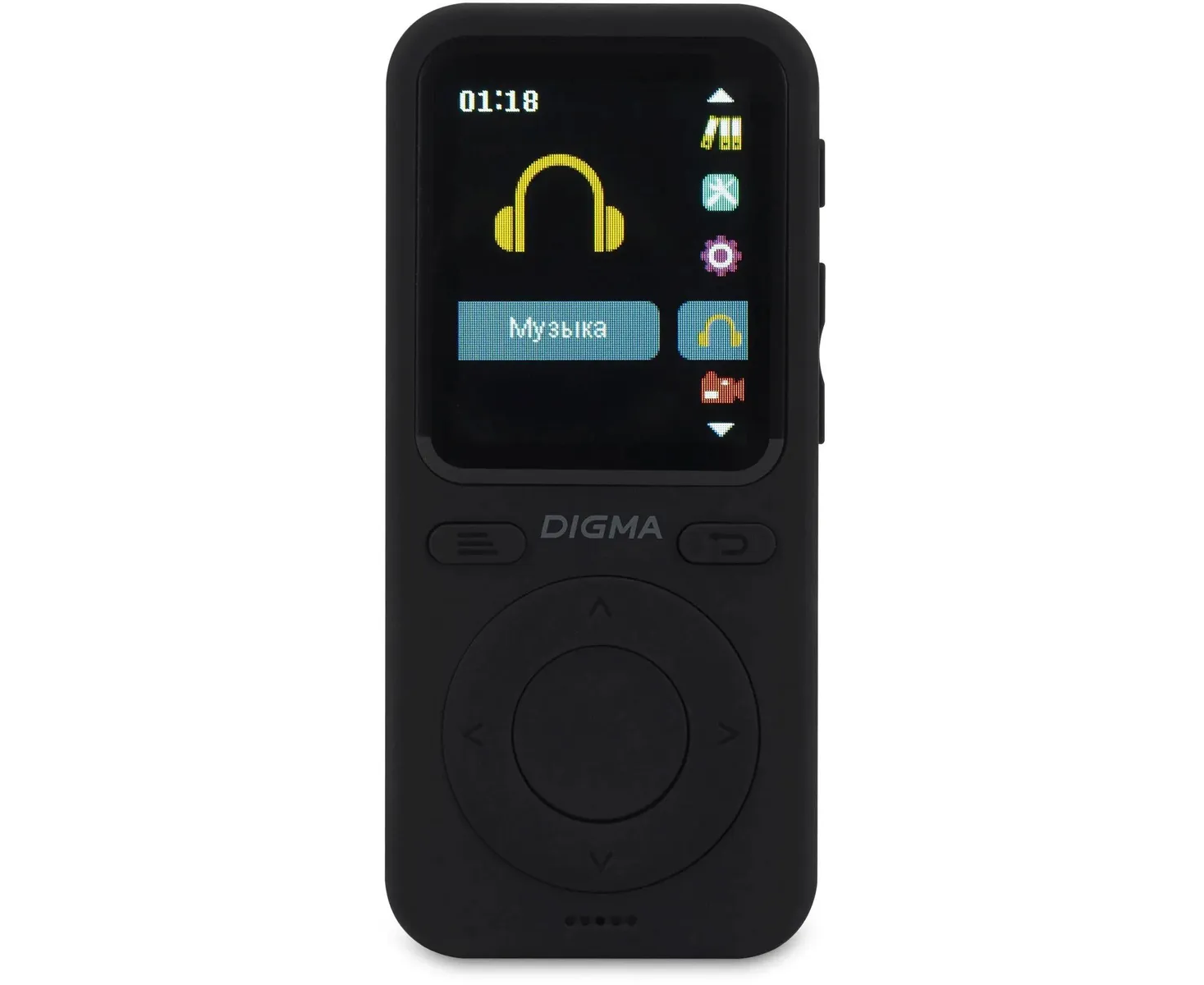 MP3 плеер Digma B5 flash 8 ГБ черный