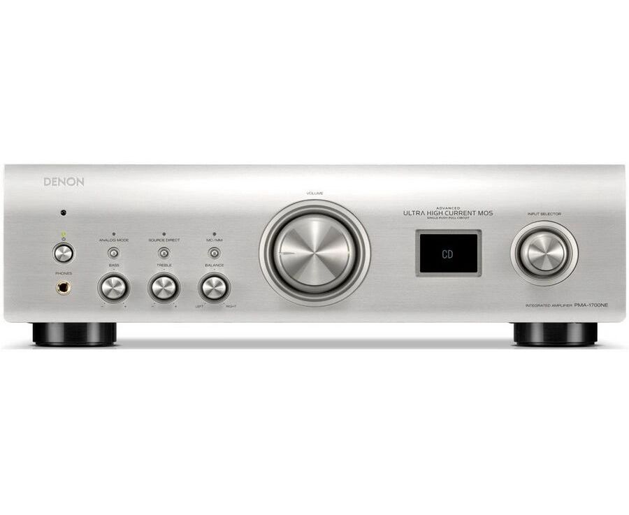 Интегральный усилитель Denon PMA-1700 N серебристый