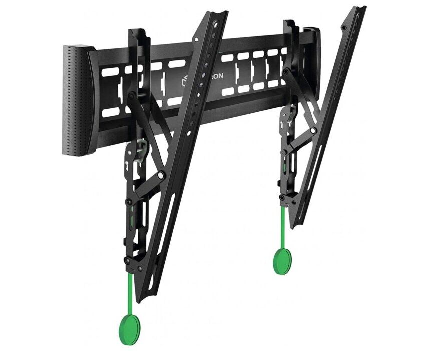 40"-65" Кронштейн ONKRON TM6 Наклонный, черный, макс. 400*600, наклон 0+12º, поворот 0º, от стены 35-145мм, вес до 36.4кг