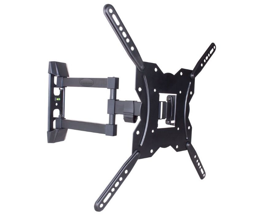 22"-65" Кронштейн Kromax GALACTIC-40 Наклонно-поворотный черный до 35кг