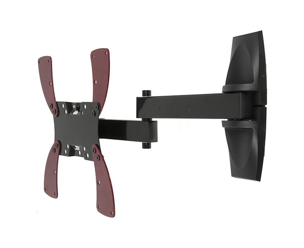 Кронштейн для телевизора Holder LCDS-5046 черный 22"-42" до 30кг поворот и наклон