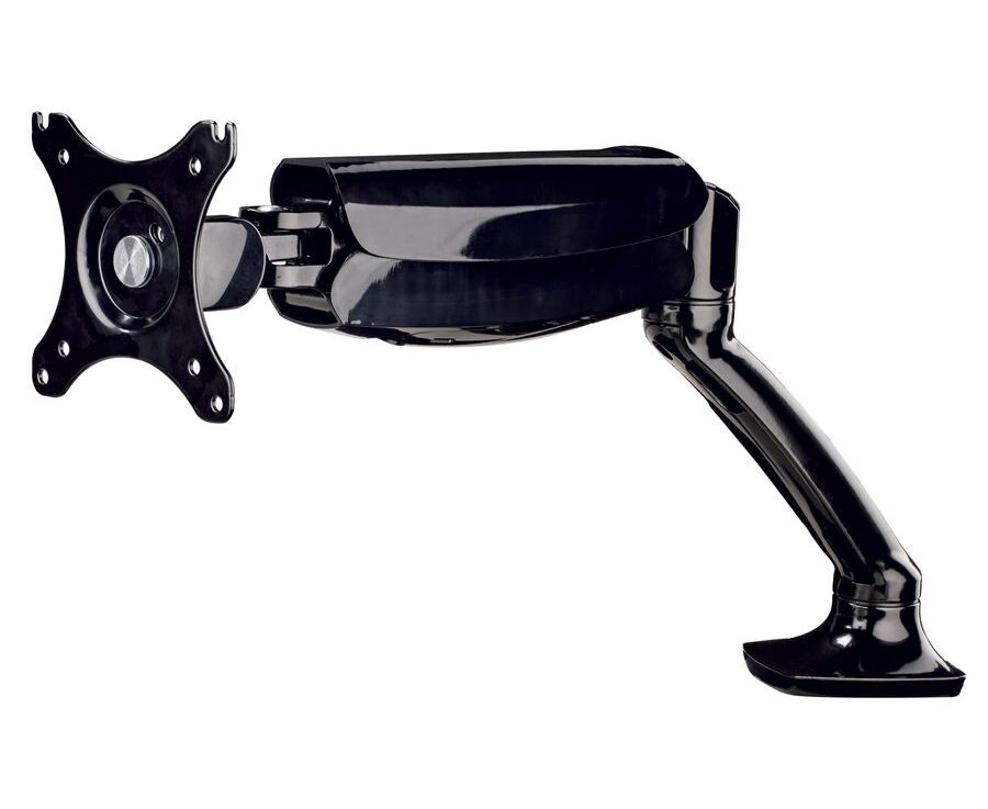 Кронштейн для мониторов ЖК Hama Fullmotion черный-26" макс.5кг крепление к столешнице поворот и наклон