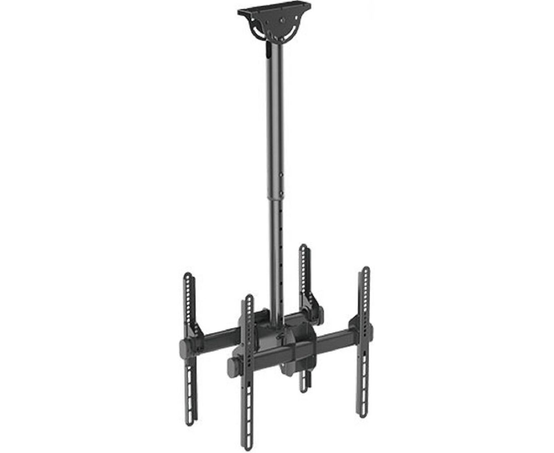 Кронштейн для телевизора Arm Media LCD-1850 черный 26"-65" макс.90кг потолочный поворот и наклон
